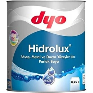 Hidrolüx Su Bazlı Parlak Kapı Boyası 2,5 Lt Ahşap ve Metal Yüzeyler için Özel Formül