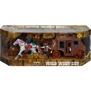 Wild West Hero Kovboy Kızılderili At Arabali Oyun Seti