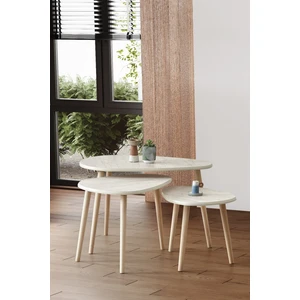 Mdf Alvin Zigon - Orta Sehpa 3'lü