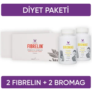 Diyet Paketi (2 Bromag + 2 Fibrelin)