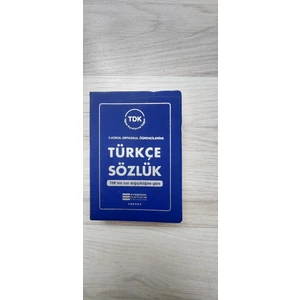 Tdk Türkçe Sözlük