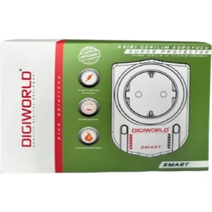 Smart Akım Korumalı Priz Tekli 250V