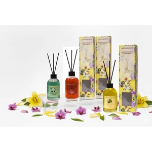100 ml 3’lü Çubuklu Oda Kokusu Seti – Gardenya, Gül, Hanımeli