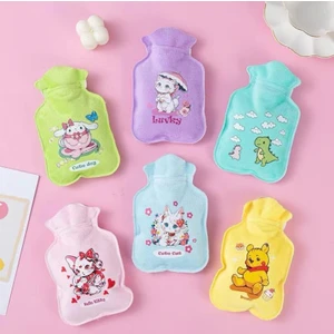 Mini Yeniden Kullanılabilir El Isıtıcısı, Taşınabilir Sevimli Küçük Sıcak Dokulu Su Torbası 19X11