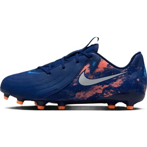 Phantom Gx Iı Academy Mg Erling Haaland Kids Football Shoes Çocuk Çoklu Zemin Kramponu Mavi