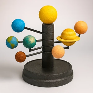 3D Güneş Sistemi Kit Card - Eğitici Set