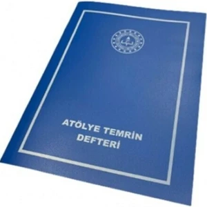 Atölye Termin Defteri Plastik Kapak