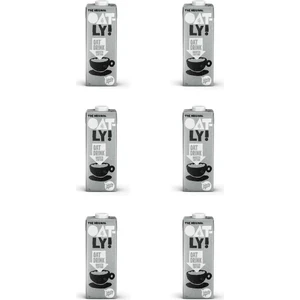 Oatly Barista Vegan Yulaf Sütü 1 Lt x 6 Adet