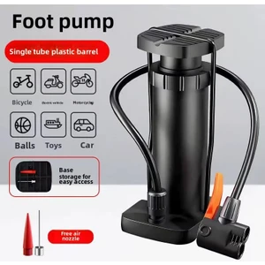 Mini Yüksek Basınçlı Ayak Pompası El Pompası Bisiklet Pompası Top Pompası