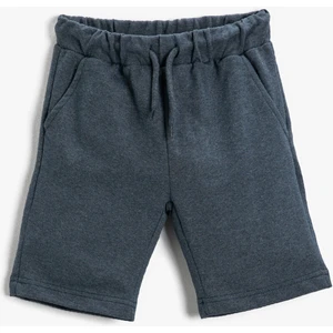 Normal Bel Açık İndigo Erkek Çocuk Şort - 2SKB40024TK