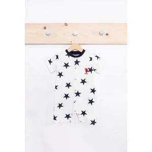 U.S. Polo Assn. Stars Krem Erkek Bebek Tulum