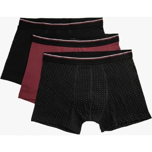 Erkek Pamuklu 3'lü Paket Basic Boxer