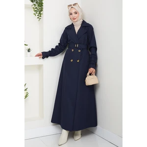 Tam Boy Su Geçirmez Trenç 1596 - Lacivert