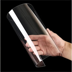 1mm Şeffaf Pleksi Levha Cam Görünümlü Pleksi Kırılmaz Pleksi Apet Levha Tüm Ebatlar Özel Kesim