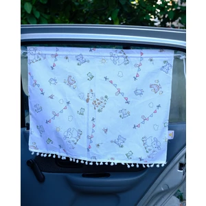 Araba Perdesi - Çiftlik Hayvanları Temalı Perde