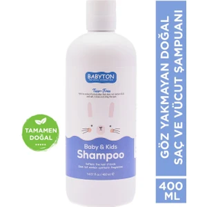 Göz Yakmayan Doğal Bebek ve Çocuk Şampuanı 400 ml