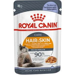 Hair&Skin Tüy ve Deri Sağlığı için Jöle İçerisinde Yaş Kedi Maması 85g