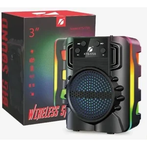 Polygold KTS-1720 Rgb Işıklı 3’’inç Bluetooth Hoparlör Speaker