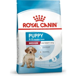Orta Irklar için Yavru Kuru Köpek Maması 15kg