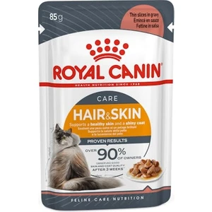 Hair&Skin Tüy ve Deri Sağlığı için Yaş Kedi Maması 85g *12
