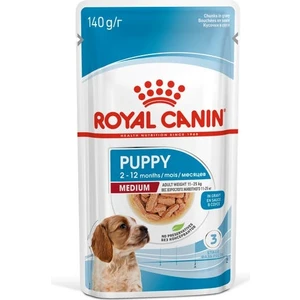 Orta Irklar için Yavru Yaş Köpek Maması 140g