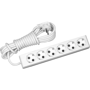 GÜNSAN VISAGE 6'LI (Ç.K.) TOPRAKLI GRUP PRİZ ( 2 MT )