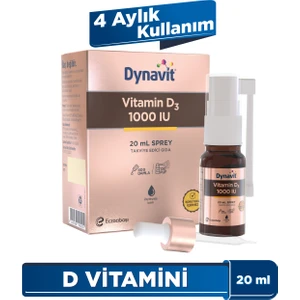 Vitamin D3 1000 IU 20 mL Sprey - D3 Vitamini