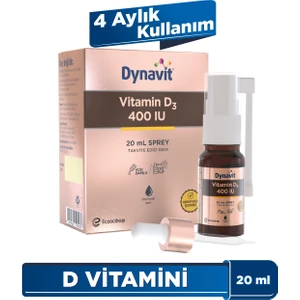 Vitamin D3 400 IU 20 mL Sprey - D3 Vitamini