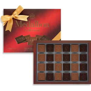 Elit Çikolata Medallion Collection Madlen Çikolata Kırmızı Kutu 288g Glutensiz