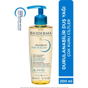 Atoderm Shower Oil Kuru Cilt Nemlendirici Besleyici Duş Yağı Niasinamid Bebek Çocuk Yetişkin 200 ml