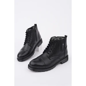 Rafa Fermuarlı Bağcıklı Kürklü Erkek Bot