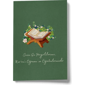 Kur’an’ı Öğrenen  ve Öğretenler Mini Defter