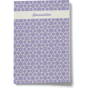 Elhamdulillah Mor  Mini Defter