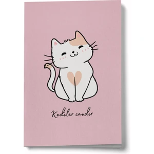 Kediler Candır Mini Defter