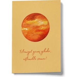 Islamiyet Güneş Gibidir Mini Defter