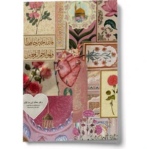 Kolaj Serisi 6 - Muhabbet Mini Defter