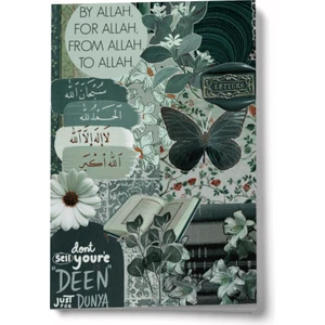 Kolaj Serisi 12 - Hayy'dan Hu'ya Mini Defter