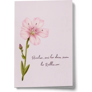 Üzülme Seni Her Daim Seven Bir Rabbin Var Mini Defter