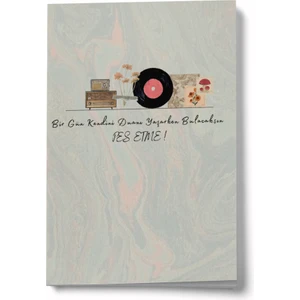 Asla Pes Etme Mini Defter