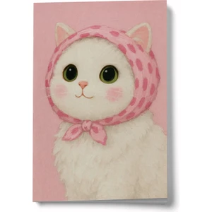 Pamuk Hanım Kedili Mini Defter