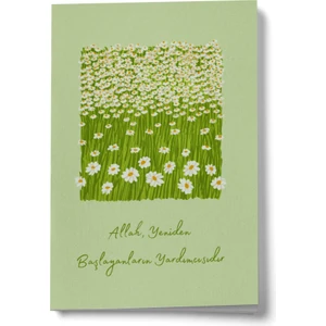 Allah Yeniden Başlayanların Yardımcısıdır Mini Defter