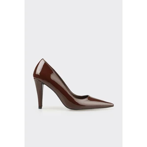 Kahve Kadın Stiletto