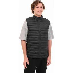 Star Vest Erkek Yelek - Siyah