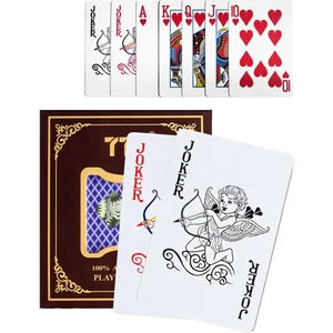 Mavi Pvc Plastik Su Geçirmez iskambil Oyun Kağıdı cin387mv