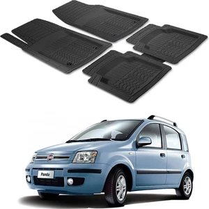 Oto Pandami Fiat Panda Typ 169 2003 - 2012 Uyumlu Paspas Seti PP164A1