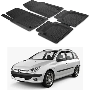 Oto Pandami Peugeot 206 Kombi 2007 - 2012 Sw Uyumlu Paspas Seti PP090A1