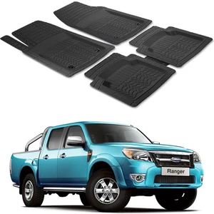 Oto Pandami Ford Ranger 2 2006 - 2012 Uyumlu Paspas Seti PP156A1