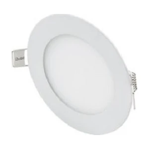 6W Beyaz LED Panel Armatür - Yüksek Verimlilik, Cıva İçermeyen, Yuvarlak, Enerji Tasarruflu ve Modern Tasarım