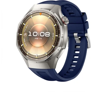 Huawei Watch Gt6 Pro 46MM Ile Tam Uyumlu Kordon Metal Tokalı Yumuşak Silikon Kordon Kayış