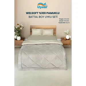 Welsoft Akfil Battal Boy Uyku Seti 220X240